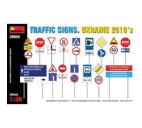 Maqueta Diorama Señales De Tráfico. Ucrania 2010's 1/35 Miniart 35635 Maqueta Ch