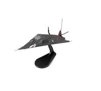 Maqueta Escala 1:72 del avión Ataque F117 Nighthawk aleación metálica para exhibición colección y decoración Escritorio Juego de Pasatiempos en Miniatura