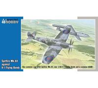 MAQUETA ESPECIAL HOBBY 48192 SPITFIRE MK.XII CONTRA LA BOMBA VOLADORA V-1 1/48