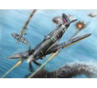 MAQUETA ESPECIAL HOBBY 72227 AVION SPITFIRE F MK.21 ""NO 91 SQ.RAF EN LA SEGU...