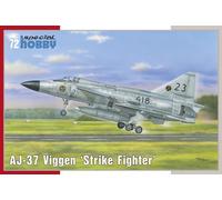 MAQUETA ESPECIAL HOBBY 72378 AVIÓN AJ-37 VIGGEN ""STRIKE FIGHTER"" 1/72