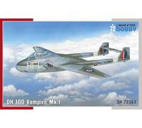 "MAQUETA ESPECIAL HOBBY 72383 DH.100 VAMPIRO MK.I ""RAF, RAAF AND ARMÉE DE L'...
