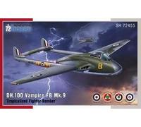 MAQUETA ESPECIAL HOBBY 72455 DH.100 VAMPIRO FB.MK.9 ""LUCHADOR-BOMBARDERO...