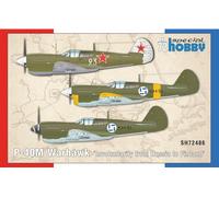 MAQUETA ESPECIAL HOBBY 72486 AVIÓN P-40M WARHAWK ""INVOLUNTARIAMENTE DE RUSIA...
