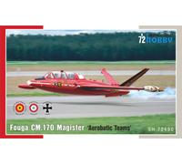 MAQUETA ESPECIAL HOBBY 72490 AVIÓN FOUGA CM.170 MAGISTER ""EQUIPOS ACROBÁTICO...