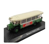 Maqueta Estática A Escala 1:72 del Autobús Clásico Renault TN6C2 De 1932 Fabricada En Aleación