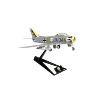 Maqueta estática a Escala 1:72 del avión alemán F-86F Sabre 3/JG71 Ideal para coleccionistas para proyectos creativos Juego de Pasatiempos en Miniatura