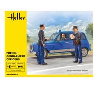Maqueta Figurina De Oficiales De La Gendarmería Francesa | Heller