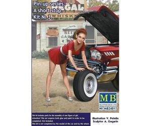 Maqueta Figurina Pin-Up Series "Un Kit De Parada Corta 3"