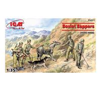 Maqueta Figurina Soviética Sappers (1979-1988) ICM 35031