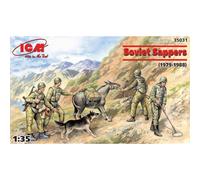 Maqueta Figurina Soviética Sappers (1979-1988) ICM 35031