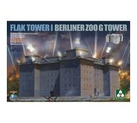 Maqueta Flak Torre I Berliner Zoo G Tower TAKOM 6004 1/350ème Maqueta Tanque Pro