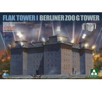 Maqueta Flak Torre I Berliner Zoo G Tower TAKOM 6004 1/350ème Maqueta Tanque Pro