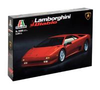 Maqueta Italeri 1/24 Lamborghini Diablo, Reproducción Fiel De La Supercar Mítica