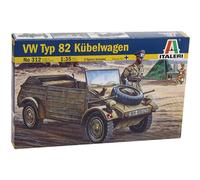 Maqueta militar Italeri VW Tipo 82 Kübelwagen a escala 1:35