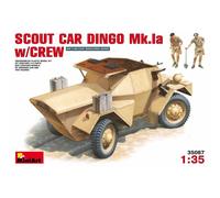 Maqueta Miniart Scout Car Dingo Mk.1a 1/35, Vehículo De Reconocimiento Británico