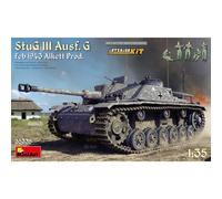 Maqueta Miniart Stug Iii Ausf G Feb 1943 Alkett 1/35 Con Interior Completo