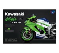 Maqueta Moto Kawasaki Ninja ZX-10R Edición Pre-coloreada |MENG|MT-007S| 1:9 Maqu