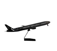 Maqueta Realista de Avión Modelo De Avión De Metal Fundido A Presión De 47 Cm, Escala 1/157, De Air New Zealand Aviones For Boeing 777 En Miniatura. Avión Modelo prefabricado(with Light)