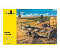 Maqueta Remolque Goods Trailer HELLER 80778 1:24 Maqueta Tanque Promo