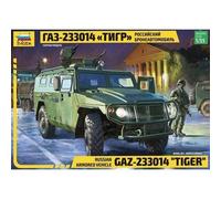 Maqueta Ruso Armored Vehículo Gaz-233014 „ Tigre “ZVEZDA 3668 1 :3 5 Maqueta C