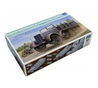 Maqueta Semi-Oruga Schwerer Zugkraftwagen 18 T Sd.Kfz.9 Versión De Artillería