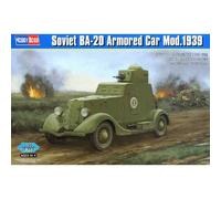 Maqueta Soviet Ba-20 Armored Car Mod.1939 HOBBY BOSS 83883 1/35ème Maqueta Cha