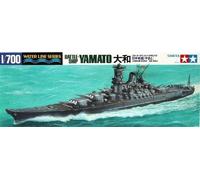 Maqueta TAMIYA Yamato 1/700 Water Line , Acorazado Japonés WWII, Detalles Exacto