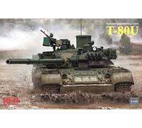 Maqueta Tanque De Batalla Principal T-80U RUSIA |RYE FIELD MODEL|5105| 1:35