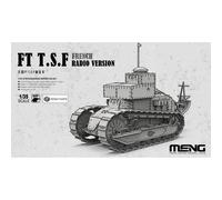 Maqueta Tanque Francesa FT T. S. F. Radio Versión MENG ss-021 1 :3 5 Para