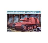 Maqueta Tanque German Geschutzwagen Tiger Rejilla II 21 Auf 210MM Mortar 18/1)