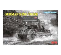 Maqueta Tanque German King Tiger Panzerkampfwagen VI Ausf.b Sd.kfz. 182 Gallina
