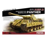 Maqueta Tanque German Medium Tank Sd.kfz.171 Panther Ausf. De MENG ts-038 1 :3 5