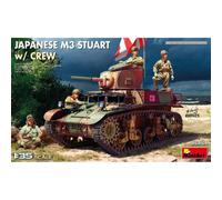 Maqueta Tanque Japanese M3 Stuart W/ Pelotón MiniArt 35454 1 :3 5 Promo