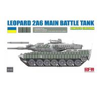 Maqueta Tanque Leopard 2a6 Mano Battle Tank Limited Edition RYE FIELD MODEL 5103