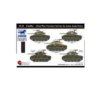 Maqueta Tanque M-24 "Chaffee" (Post-War Versión) Estación De IN Asian Army Force