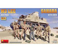 Maqueta Tanque M3 Lee Mid Prod. Sahara W/ Pelotón MiniArt 35274 1 :3 5