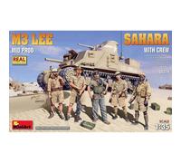 Maqueta Tanque M3 Lee Mid Prod. Sahara W/ Pelotón MiniArt 35274 1 :3 5
