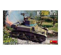 Maqueta Tanque M3 Stuart Diesel. Early Producción MiniArt 35417 1 :3 5 Maqueta C