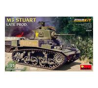 Maqueta Tanque M3 Stuart Finales De Prod. Interior Kit MiniArt 35429 1 :3 5 Ch