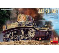 Maqueta Tanque M3 Stuart Finales De Producción MiniArt 35432 1 :3 5 Promo