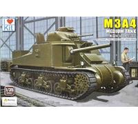 Maqueta Tanque M3a4 Medium Tank i Love Kit 63518 1 :3 5 Promo