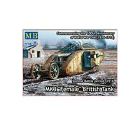 Maqueta Tanque Mk i "Hembra" British Tank Sum Battle Periodo 1916 Master Box 72