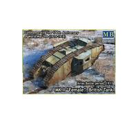 Maqueta Tanque Mk II Hembra" British Tank Arras Battle Periodo 1917 Master Box 7