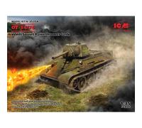 (ICM35354) - ICM 1:35 - IT-34/76, WWII Soviet Flamethrower Tank