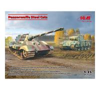 Maqueta Tanque Panzerwaffe Acero Cats ICM ds3524 1 :3 5 Promo