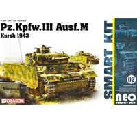 Maqueta Tanque Pz.kpfw.iii Ausf.m Kursk 1943 DRAGON 6521 1/35ème Para