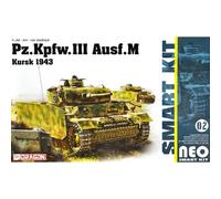 Maqueta Tanque Pz.kpfw.iii Ausf.m Kursk 1943 DRAGON 6521 1/35ème Para