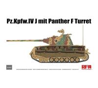 Maqueta Tanque Pz.kpfw.iv J Mit Panther F Turret RYE FIELD MODEL 5068 1 / 35ème