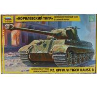 Maqueta Tanque Pz. Kpfw. VI Tiger II Ausf. B (Porsche Turret) German Heavy Tank